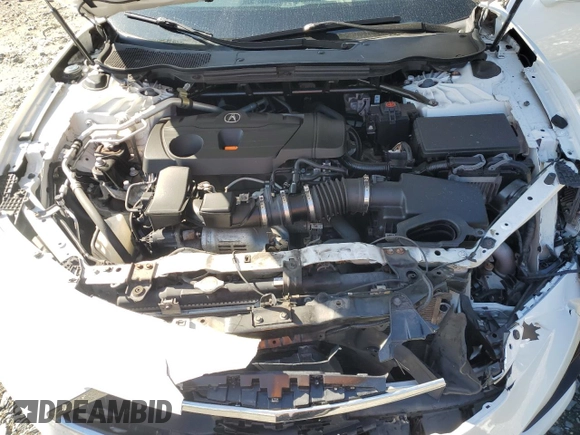 2021 Acura TLX Technology with VIN 19UUB5F48MA006715, listed as a Copart auction lot 49398855 with 47,730 mi miles and Salvage title. Bid and sale history available at DreamBid. Image 11.