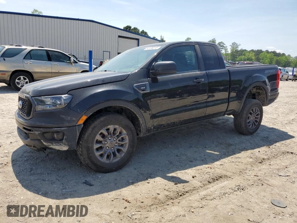 2021 Ford Ranger XL with VIN 1FTER1EH6MLD79123, listed as a Copart auction lot 54138215 with 31,759 mi miles and Salvage title. Bid and sale history available at DreamBid. Image 1.