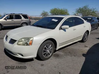 2004 Mitsubishi Galant ES z VIN 4A3AB46FX4E083864, wystawiony jako Copart lot #57330585 z przebiegiem 163 401 mil mil oraz Szkoda całkowita • Salvage title. Historia ofert i sprzedaży dostępna na DreamBid. Obrazek 1.