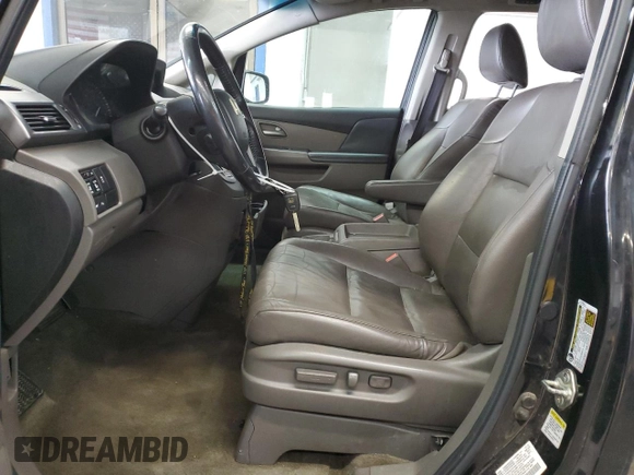 2013 Honda Odyssey Touring with VIN 5FNRL5H91DB025446, listed as a Copart auction lot 45139715 with 142,941 mi miles and Salvage Title. Bid and sale history available at carsss.com. Image 7.