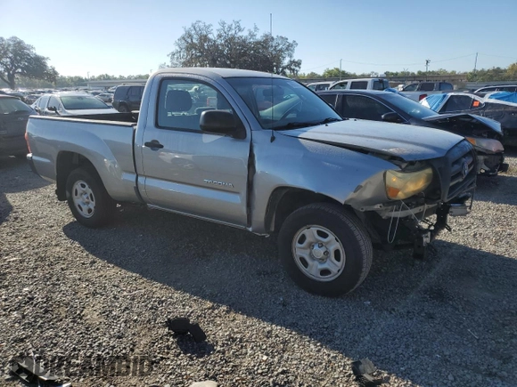 2007 Toyota Tacoma with VIN 5TENX22N47Z378256, listed as a Copart auction lot 48993875 with 72,442 mi miles and Salvage Title. Bid and sale history available at carsss.com. Image 4.