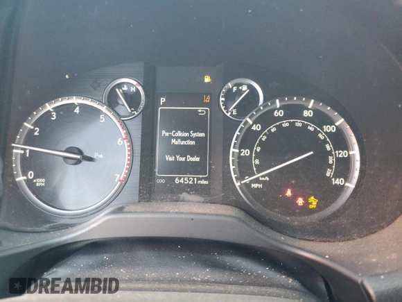2022 Lexus GX with VIN JTJAM7BX8N5327247, listed as a Copart auction lot 53137425 with 64,521 mi miles and Salvage Title. Bid and sale history available at carsss.com. Image 9.