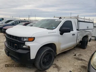 2021 Chevrolet Silverado 1500 Work Truck with VIN 3GCNWAEKXMG369017, listed as a Copart auction lot 78070004 with 93,145 mi miles and Salvage Title. Bid and sale history available at carsss.com. Image 1.