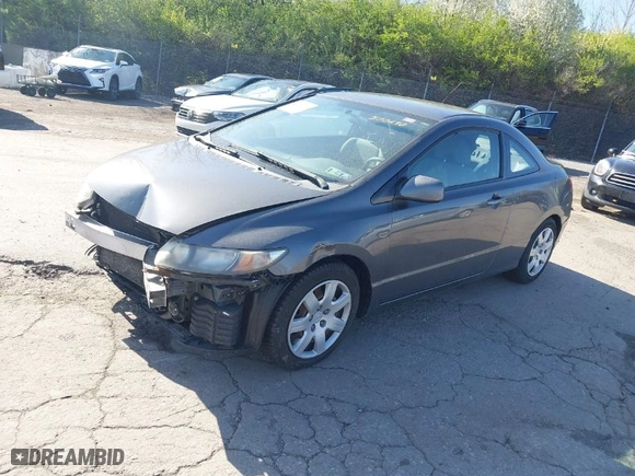 2011 Honda Civic Cpe LX with VIN 2HGFG1B66BH500290, listed as a IAAI auction lot 41978022 with 178,360 mi miles. Bid and sale history available at carsss.com. Image 2.