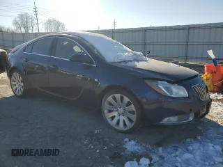 2011 Buick Regal CXL Turbo TO7 with VIN W04G15GV5B1044223, listed as a Copart auction lot 42119245 with 70,338 mi miles and Non Repairable. Bid and sale history available at carsss.com. Image 4.