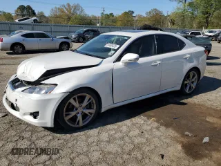 2010 Lexus IS 250 with VIN JTHBF5C28A5111822, listed as a Copart auction lot 50499235 with 104,093 mi miles and Salvage Title. Bid and sale history available at carsss.com. Image 1.