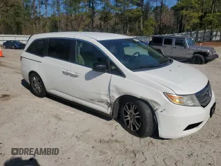 2011 Honda Odyssey EX with VIN 5FNRL5H48BB073818, listed as a Copart auction lot 48955975 with 106,119 mi miles and Salvage Title. Bid and sale history available at carsss.com. Image 4.