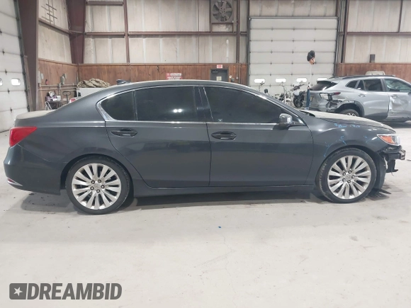 2014 Acura RLX Tech Pkg with VIN JH4KC1F5XEC000262, listed as a IAAI auction lot 42140494 with 193,669 mi miles. Bid and sale history available at carsss.com. Image 13.