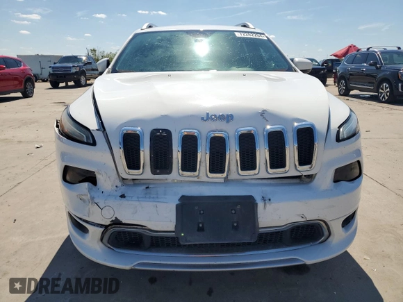 2016 Jeep Cherokee Overland with VIN 1C4PJLJS6GW303160, listed as a Copart auction lot 72262204 with 193,739 mi miles and Salvage title. Bid and sale history available at DreamBid. Image 5.