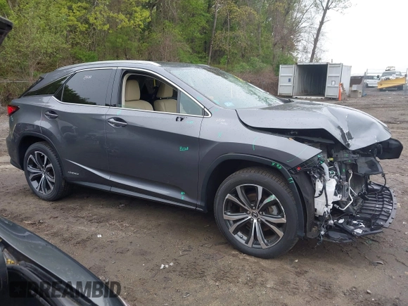 2021 Lexus RX 450h with VIN 2T2HGMDA7MC058171, listed as a IAAI auction lot 42172195 with 42,255 mi miles and . Bid and sale history available at DreamBid. Image 14.