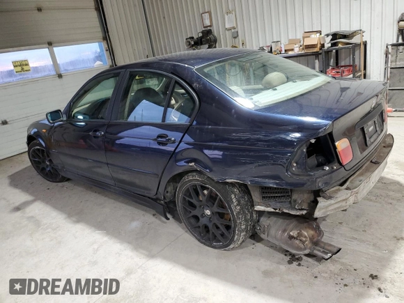 2002 BMW 3 Series 325i with VIN WBAET37442NH00844, listed as a Copart auction lot 85558094 with 247,634 mi miles and Salvage Title. Bid and sale history available at carsss.com. Image 2.