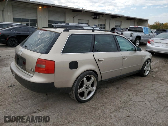 2000 Audi A6 z VIN WAULH24BXYN110840, wystawiony jako Copart lot #76981144 z przebiegiem 160 093 mil mil oraz Czysty tytuł • Clean title. Historia ofert i sprzedaży dostępna na DreamBid. Obrazek 3.