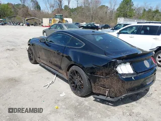 2017 Ford Mustang EcoBoost with VIN 1FA6P8TH9H5259449, listed as a IAAI auction lot 41820818 with 1 mi miles. Bid and sale history available at carsss.com. Image 3.