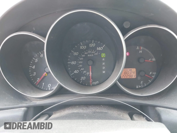 2005 Mazda 3 i with VIN JM1BK12F851248654, listed as a IAAI auction lot 41932990 with 222,981 mi miles and . Bid and sale history available at DreamBid. Image 7.
