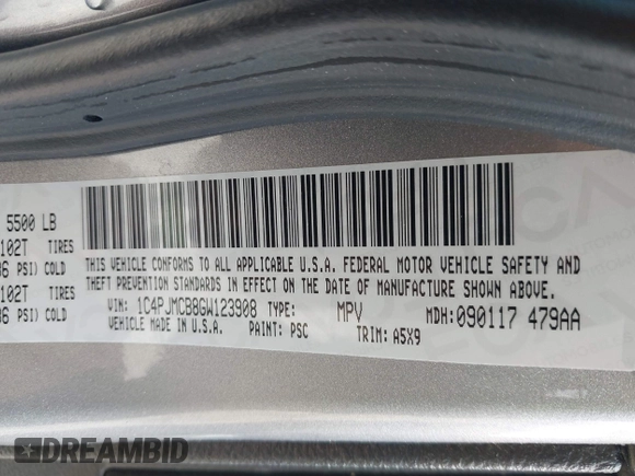 2016 Jeep Cherokee Latitude с VIN 1C4PJMCB8GW123908, выставлен на аукционе IAAI как лот 42321988 с пробегом 77 358 миль миль и . История ставок и продаж доступна на DreamBid. Изображение 9.