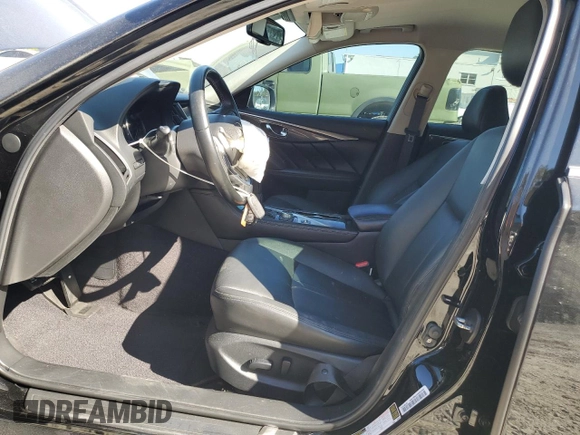 2021 Infiniti Q50 Pure with VIN JN1EV7AP1MM701174, listed as a Copart auction lot 49970925 with 68,668 mi miles and Non Repairable. Bid and sale history available at DreamBid. Image 7.