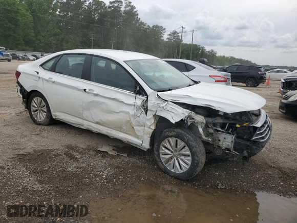 2019 Volkswagen Jetta S with VIN 3VWN57BU8KM110856, listed as a Copart auction lot 54882895 with 92,421 mi miles and Salvage title. Bid and sale history available at DreamBid. Image 4.