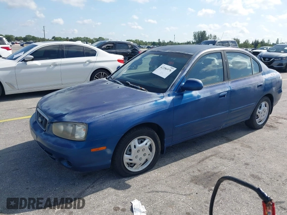 2003 Hyundai Elantra GLS z VIN KMHDN45D53U476937, wystawiony jako IAAI lot #42286976 z przebiegiem Nie podano mil oraz . Historia ofert i sprzedaży dostępna na DreamBid. Obrazek 2.