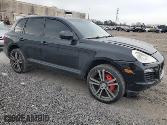 2008 Porsche Cayenne Turbo with VIN WP1AC29P48LA92777, listed as a Copart auction lot 86214134 with 62,571 mi miles and Salvage Title. Bid and sale history available at carsss.com. Image 4.