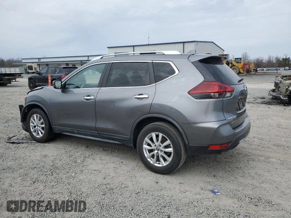 2019 Nissan Rogue SV with VIN KNMAT2MT0KP530166, listed as a Copart auction lot 48292975 with 99,112 mi miles and Salvage Title. Bid and sale history available at carsss.com. Image 2.