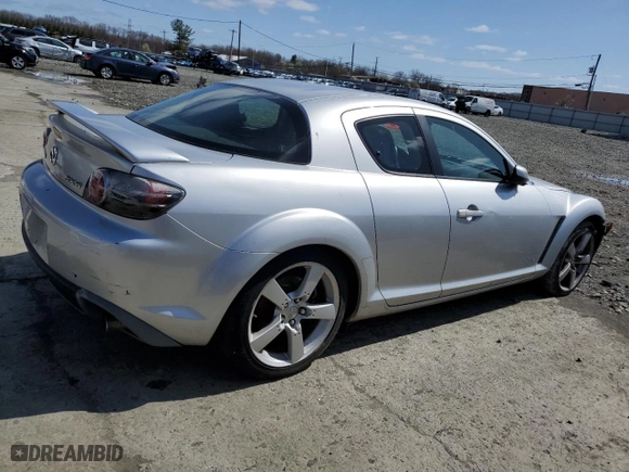 2004 Mazda RX-8 with VIN JM1FE173240113259, listed as a Copart auction lot 51547625 with NaN miles and Clean Title. Bid and sale history available at carsss.com. Image 3.