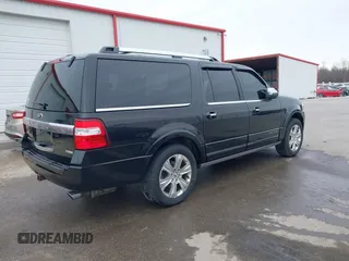 2015 Ford Expedition Max Platinum с VIN 1FMJK1MT9FEF18642, выставлен на аукционе IAAI как лот 41585741 с пробегом 134 911 миль миль и . История ставок и продаж доступна на DreamBid. Изображение 4.