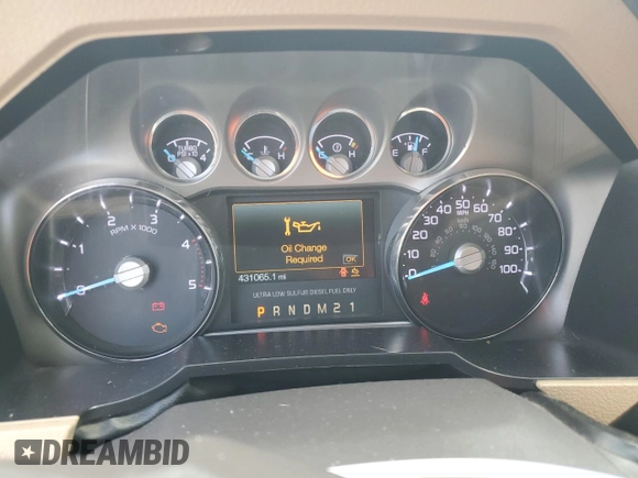 2015 Ford F-350 Lariat with VIN 1FT8W3CT1FEA51785, listed as a Copart auction lot 64638165 with 431,065 mi miles and Salvage title. Bid and sale history available at DreamBid. Image 9.