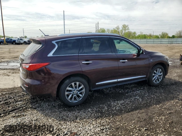 2015 Infiniti QX60 with VIN 5N1AL0MM6FC505438, listed as a Copart auction lot 54882505 with 127,462 mi miles and Clean Title. Bid and sale history available at DreamBid. Image 3.