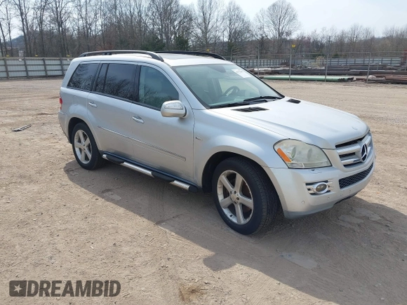 2009 Mercedes-Benz GL-Class 3.0L BlueTEC with VIN 4JGBF25E59A500388, listed as a IAAI auction lot 41772042 with 189,211 mi miles. Bid and sale history available at carsss.com. Image 1.
