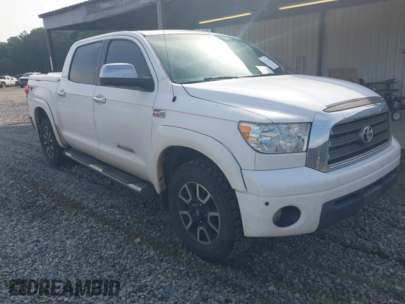 2007 Toyota Tundra LTD with VIN 5TBDV58167S488187, listed as a IAAI auction lot 42113431 with 242,650 mi miles. Bid and sale history available at carsss.com. Image 1.