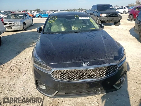 2017 Kia Cadenza Premium with VIN KNALC4J12H5068556, listed as a Copart auction lot 78200354 with 0 mi miles and Salvage Title. Bid and sale history available at carsss.com. Image 14.