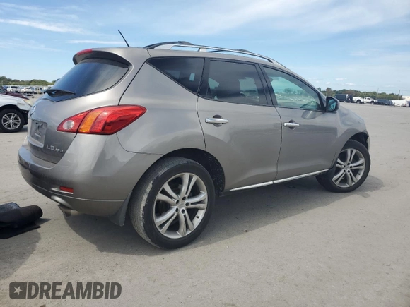 2009 Nissan Murano LE with VIN JN8AZ18W89W214595, listed as a Copart auction lot 71643454 with 217,328 mi miles and Salvage Title. Bid and sale history available at carsss.com. Image 3.