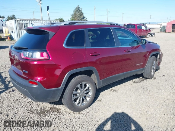 2019 Jeep Cherokee Altitude with VIN 1C4PJMLXXKD223718, listed as a IAAI auction lot 42043756 with 62,073 mi miles and . Bid and sale history available at DreamBid. Image 4.
