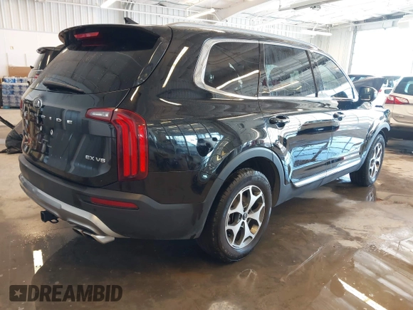 2020 Kia Telluride EX with VIN 5XYP34HC7LG038576, listed as a IAAI auction lot 41631868 with 81,827 mi miles and . Bid and sale history available at DreamBid. Image 4.