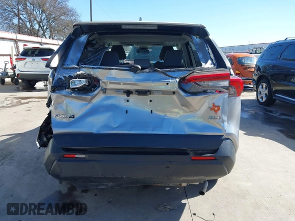 2020 Toyota RAV4 XLE Premium with VIN JTMC1RFV7LJ021069, listed as a IAAI auction lot 41701623 with 25,459 mi miles. Bid and sale history available at carsss.com. Image 6.