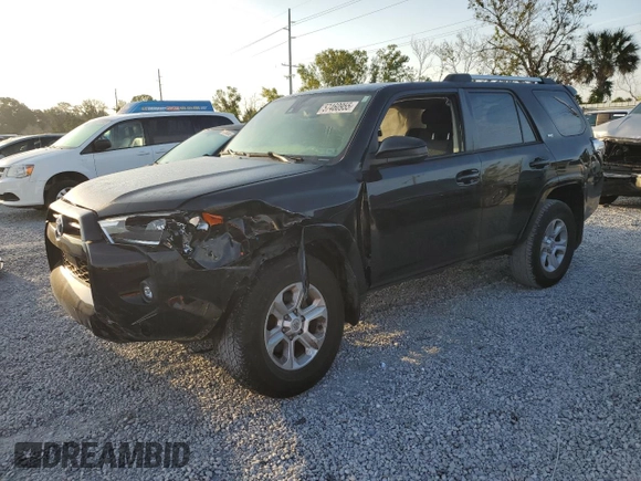 2022 Toyota 4Runner SR5 with VIN JTEEU5JR5N5269489, listed as a Copart auction lot 57460955 with 42,981 mi miles and Salvage title. Bid and sale history available at DreamBid. Image 1.