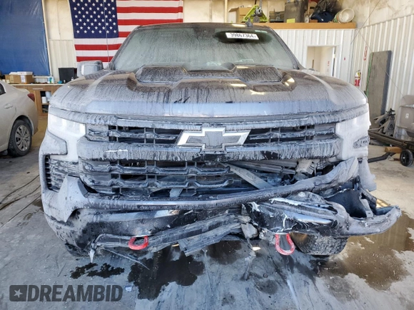2022 Chevrolet Silverado 1500 LT Trail Boss with VIN 3GCUDFET3NG567804, listed as a Copart auction lot 39867364 with 86,570 mi miles and Salvage Title. Bid and sale history available at DreamBid. Image 5.