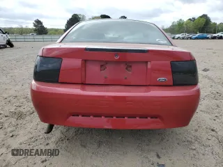 2004 Ford Mustang Standard with VIN 1FAFP40404F110233, listed as a Copart auction lot 51495425 with 0 mi miles and Salvage Title. Bid and sale history available at carsss.com. Image 6.