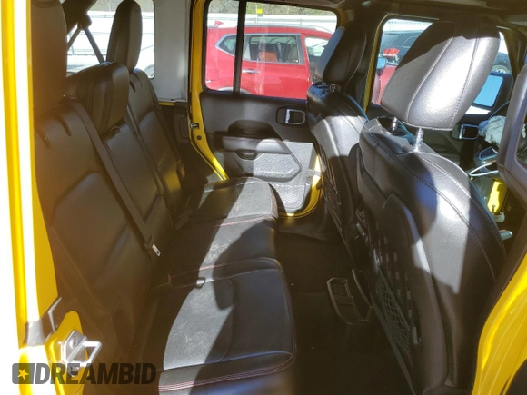 2020 Jeep Wrangler Unlimited Rubicon с VIN 1C4HJXFG3LW187460, выставлен на аукционе Copart как лот 50154435 с пробегом 87 981 миль миль и Списание • Salvage title. История ставок и продаж доступна на DreamBid. Изображение 11.