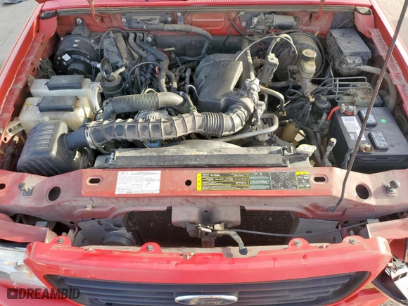 2006 Ford Ranger XL with VIN 1FTYR14U66PA12570, listed as a Copart auction lot 48135595 with 141,454 mi miles and Salvage Title. Bid and sale history available at carsss.com. Image 11.