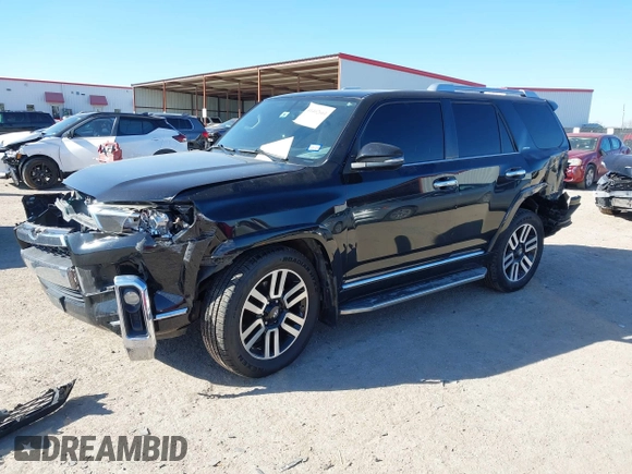 2015 Toyota 4Runner SR5 with VIN JTEZU5JR0F5099304, listed as a IAAI auction lot 41402661 with 192,122 mi miles and . Bid and sale history available at DreamBid. Image 2.