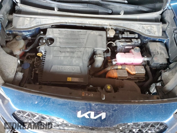 2022 Kia Niro LXS SE with VIN KNDCB3LC9N5545638, listed as a Copart auction lot 67452554 with 135,937 mi miles and Salvage Title. Bid and sale history available at carsss.com. Image 12.