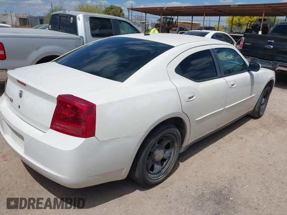 2008 Dodge Charger Police with VIN 2B3KA43H28H298655, listed as a IAAI auction lot 41988042 with 131,178 mi miles. Bid and sale history available at carsss.com. Image 4.