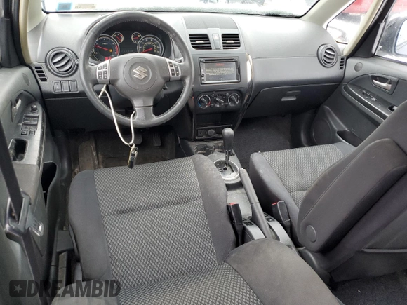 2013 Suzuki SX4 with VIN JS2YB5A44D6100218, listed as a Copart auction lot 43558615 with 165,025 mi miles and Salvage Title. Bid and sale history available at DreamBid. Image 8.