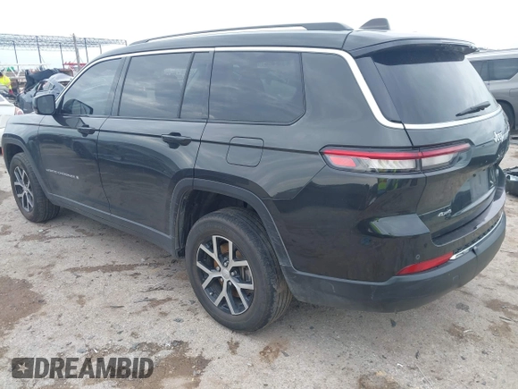 2023 Jeep Grand Cherokee Limited z VIN 1C4RJKBG2P8841694, wystawiony jako IAAI lot #42365314 z przebiegiem 59 987 mil mil oraz . Historia ofert i sprzedaży dostępna na DreamBid. Obrazek 3.