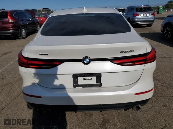 2022 BMW 2 Series 228i xDrive with VIN WBA73AK04N7K11870, listed as a Copart auction lot 57682875 with 54,279 mi miles and Salvage title. Bid and sale history available at DreamBid. Image 6.