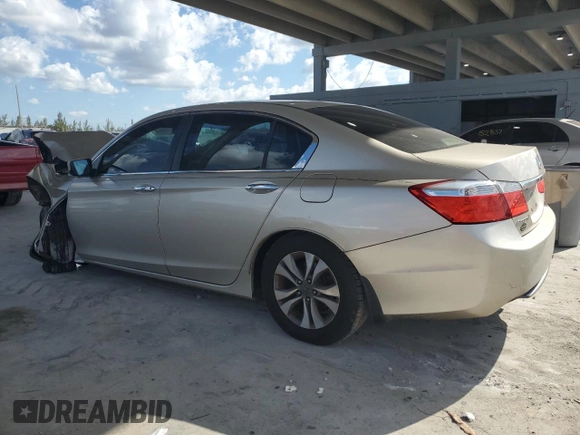 2014 Honda Accord LX z VIN 1HGCR2F36EA196402, wystawiony jako Copart lot #50385025 z przebiegiem 149 933 mil mil oraz Szkoda całkowita • Salvage title. Historia ofert i sprzedaży dostępna na DreamBid. Obrazek 2.