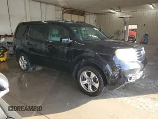 2014 Honda Pilot EX-L with VIN 5FNYF3H59EB027869, listed as a Copart auction lot 52512485 with 203,292 mi miles and Salvage Title. Bid and sale history available at carsss.com. Image 4.