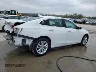 2025 Chevrolet Malibu LT with VIN 1G1ZD5ST5SF132695, listed as a Copart auction lot 52362775 with 12,114 mi miles and Clean Title. Bid and sale history available at DreamBid. Image 3.