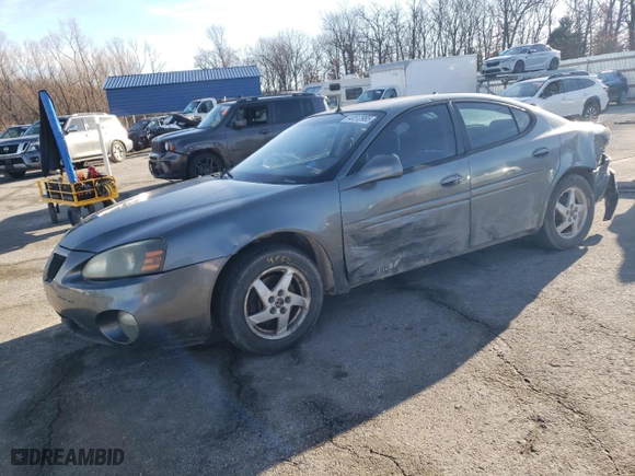 2004 Pontiac Grand Prix GT1 with VIN 2G2WP542X41253680, listed as a Copart auction lot 43512985 with 248,741 mi miles and Salvage Title. Bid and sale history available at carsss.com. Image 1.